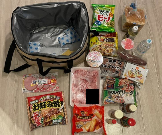 クーラーボックス　中身