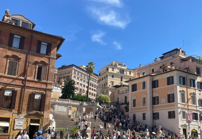 イタリア　ローマ　スペイン広場