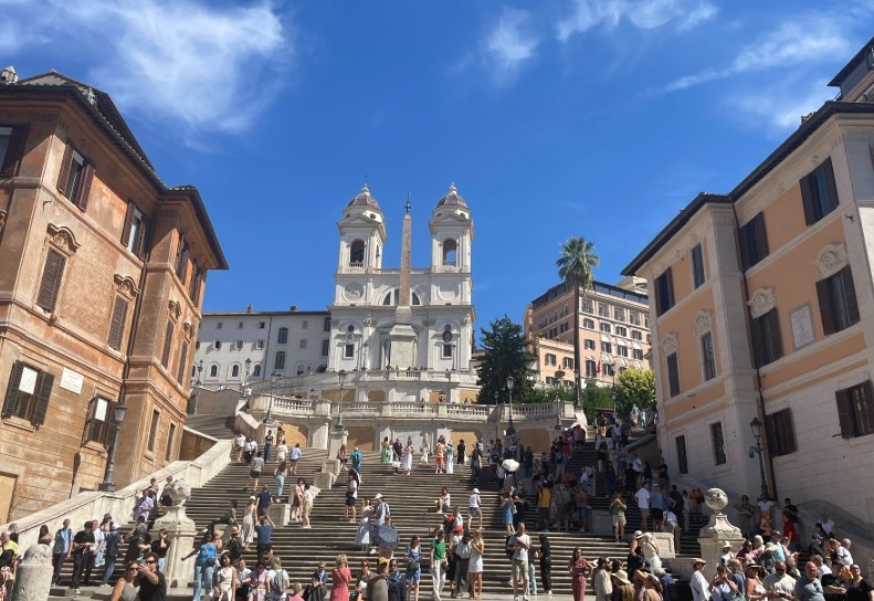 イタリア　ローマ　スペイン広場