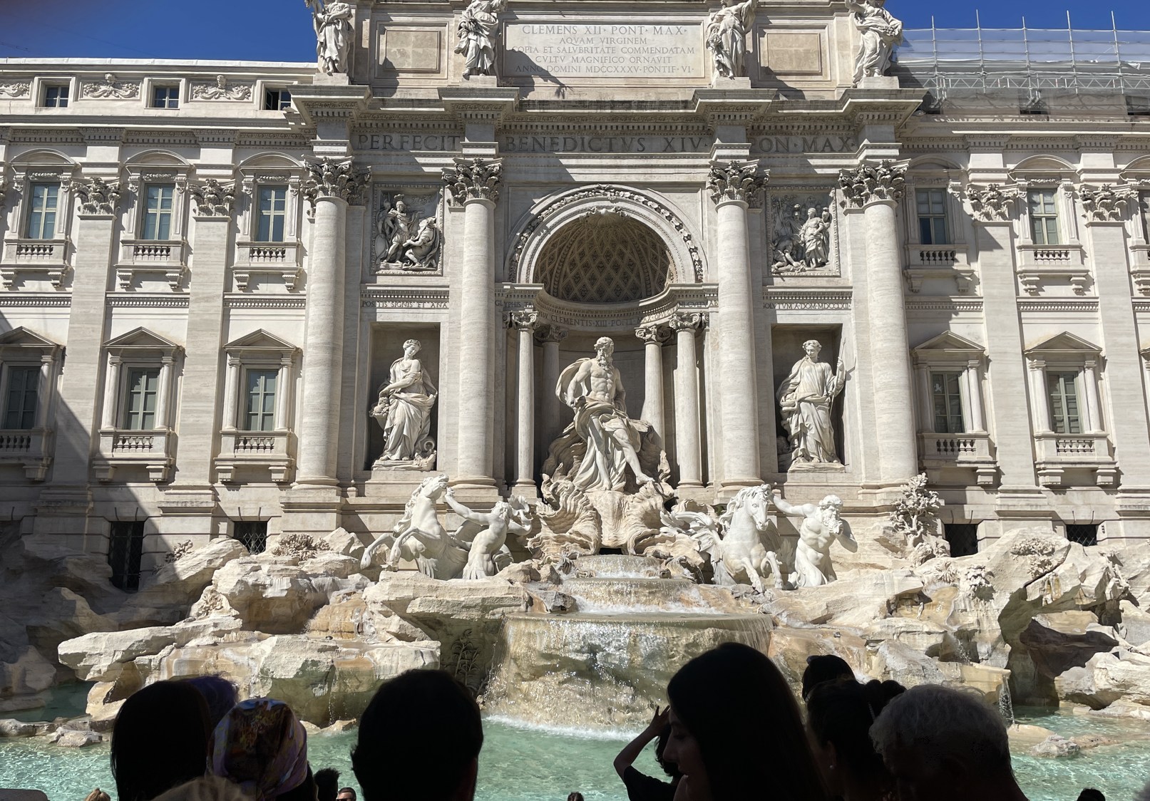イタリア　ローマ　トレビの泉