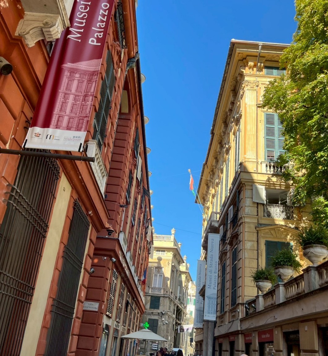 イタリア　ジェノバ　宮殿群
