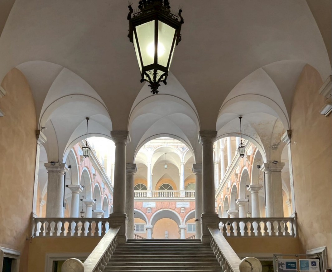 イタリア　ジェノバ　宮殿内