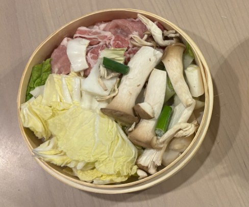 せいろにどれくらい野菜を詰め込むか　詰め込みver