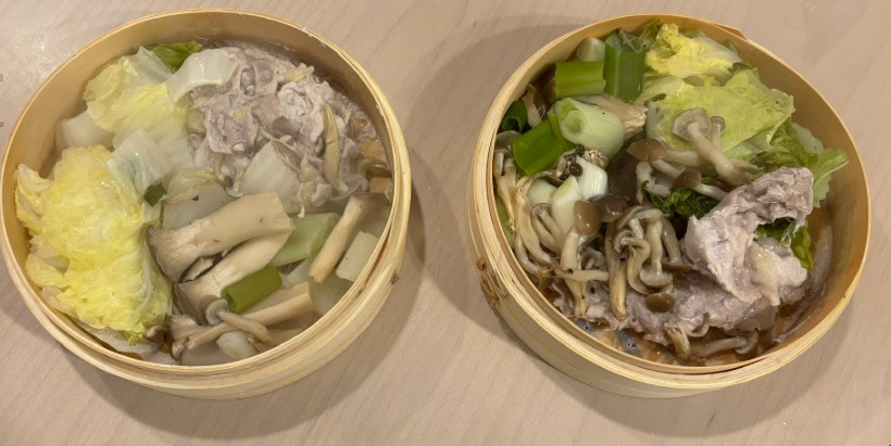 STEP3　中火で20分蒸す