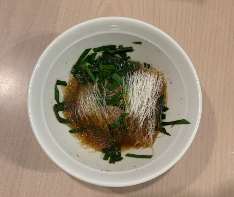 【焼肉のたれ春雨】 STEP2 レンジでチン